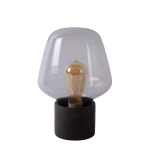 Lampa stołowa BECKY Ø 20 cm 1xE27 przydymiony szary 45569/01/65 Lucide - zdjęcie dodatkowe 1